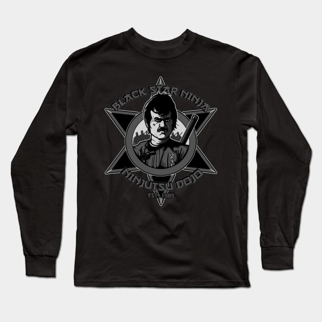 Black Star Dojo Long Sleeve T-Shirt by AndreusD